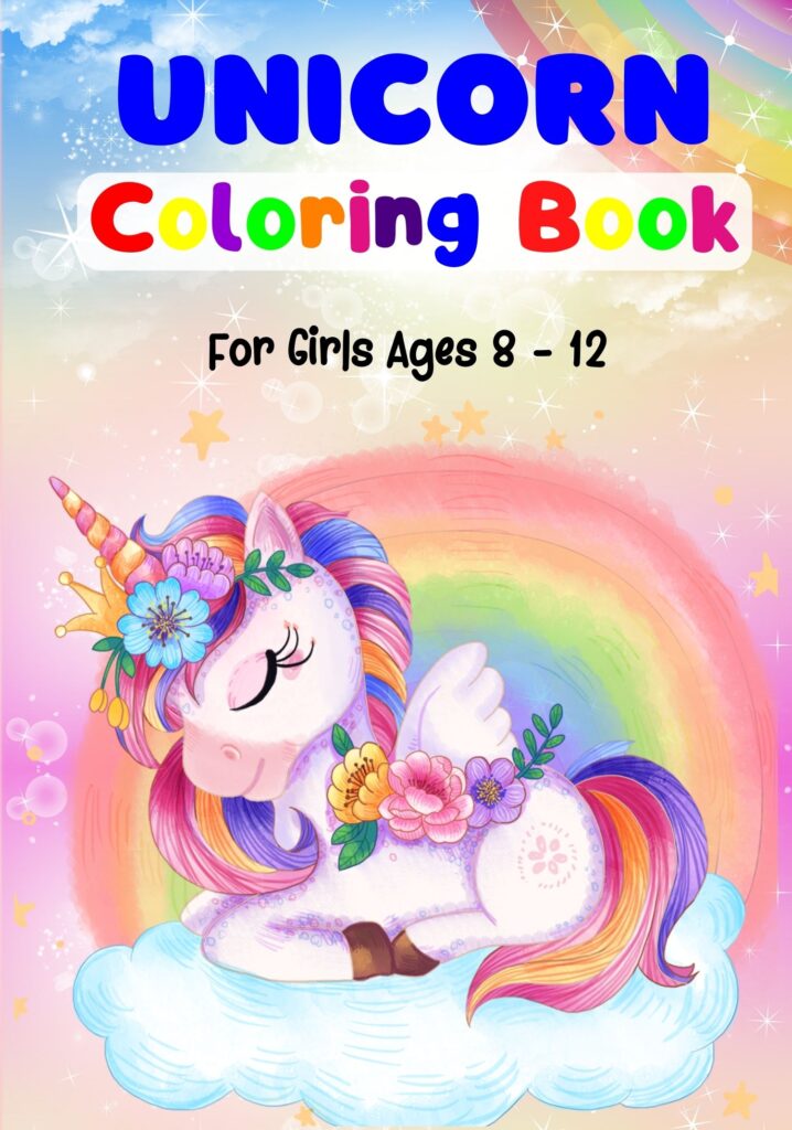 Unicorn Coloring Book For Girls