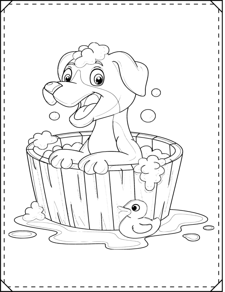Cute Animals Coloring Pages