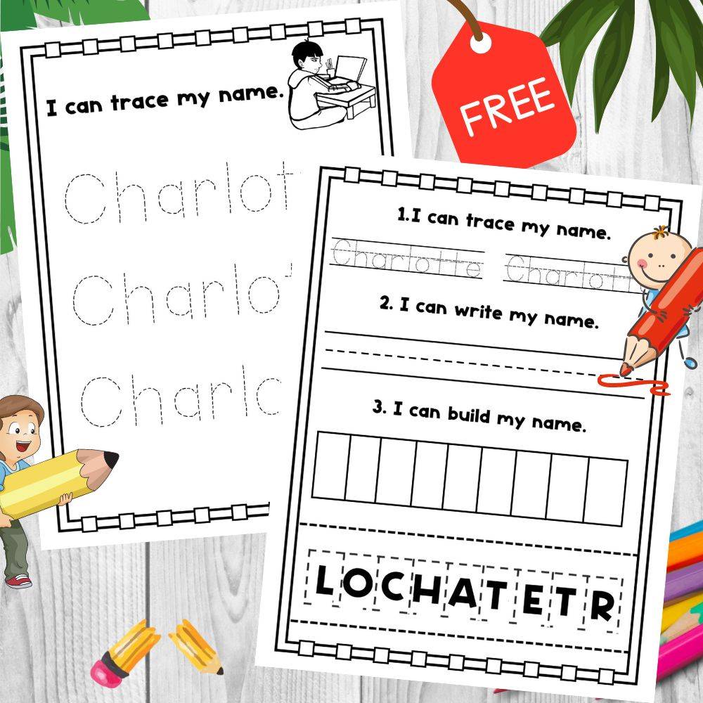 Trace Letters and Numbers Worksheet