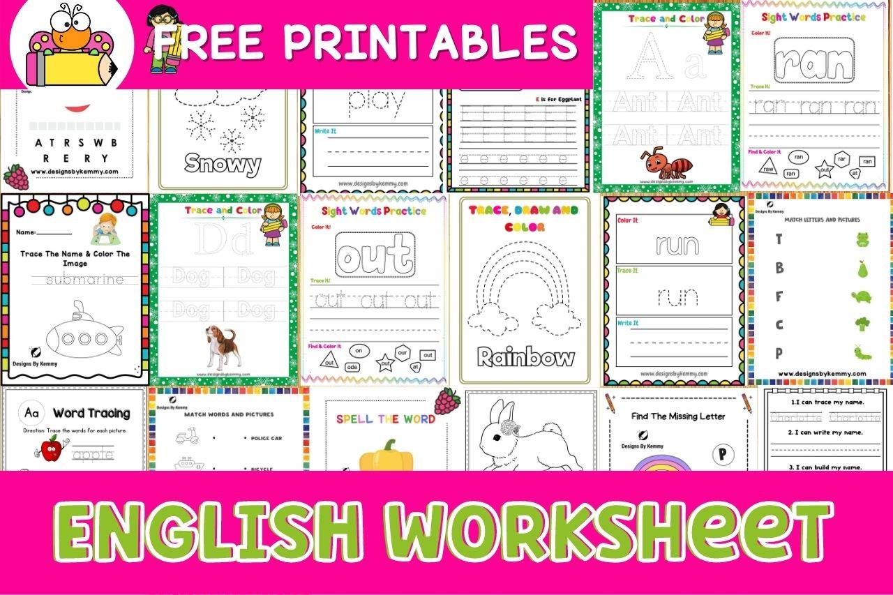 English Free Kids Printables Hub english-free-kids-printables-hub