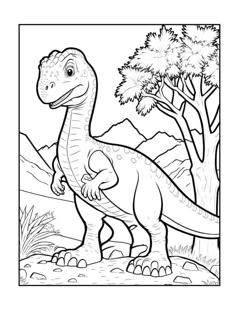 Dinosaur Coloring Pages