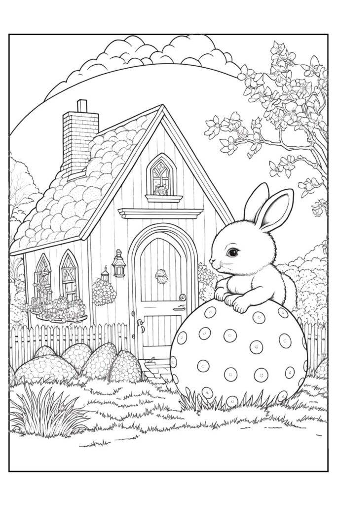 Easter Coloring Pages For Adults
