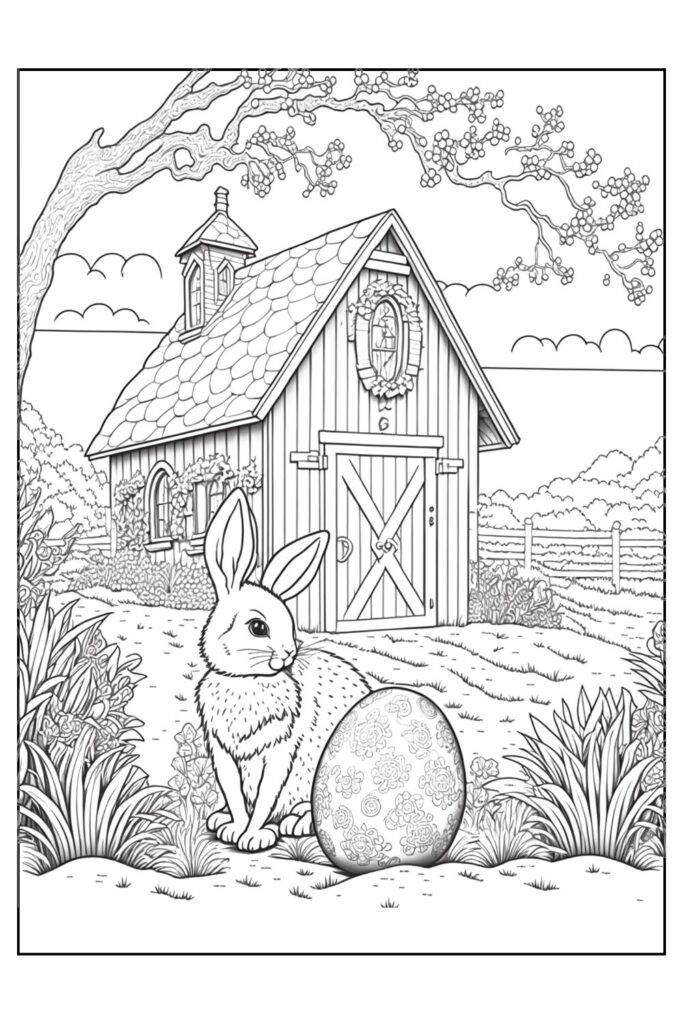 Easter Coloring Pages For Adults