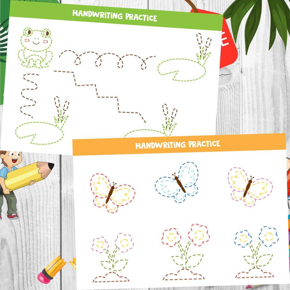 Handwriting Practice Pages For Kids