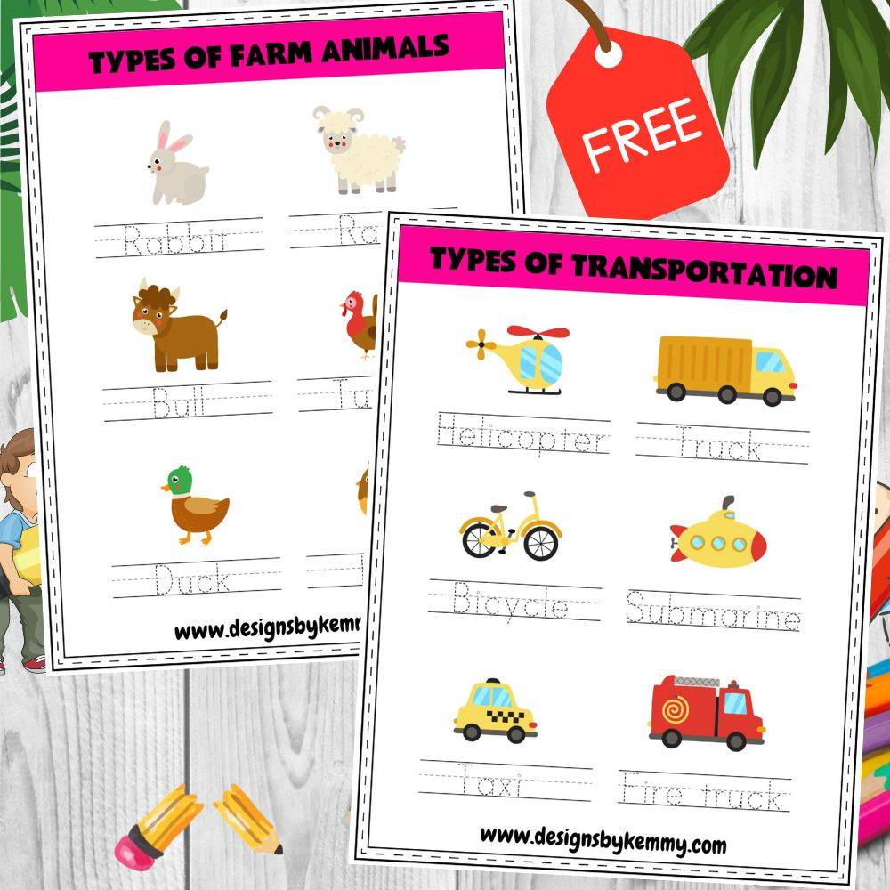 Handwriting Practice Pages For Kids