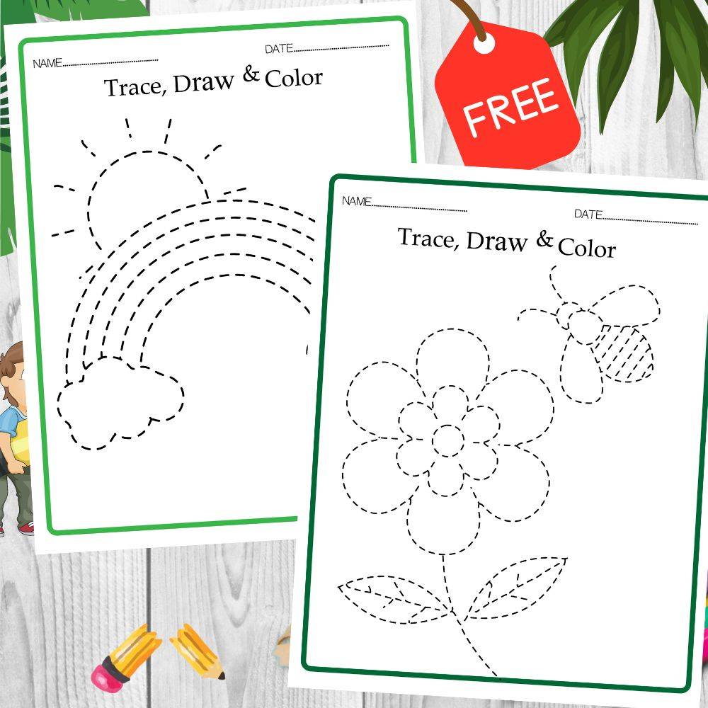 Spring Handwriting Practice For Kids
