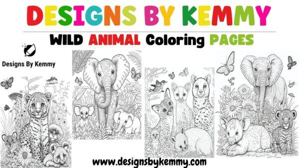 Free Wild Animal Coloring Pages - Free Kids Printables Hub