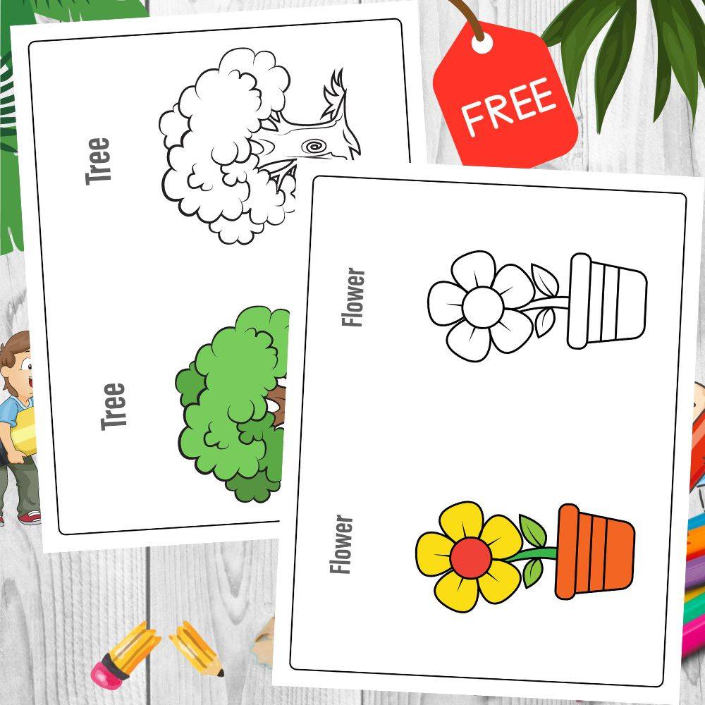 Preschool Coloring Pages