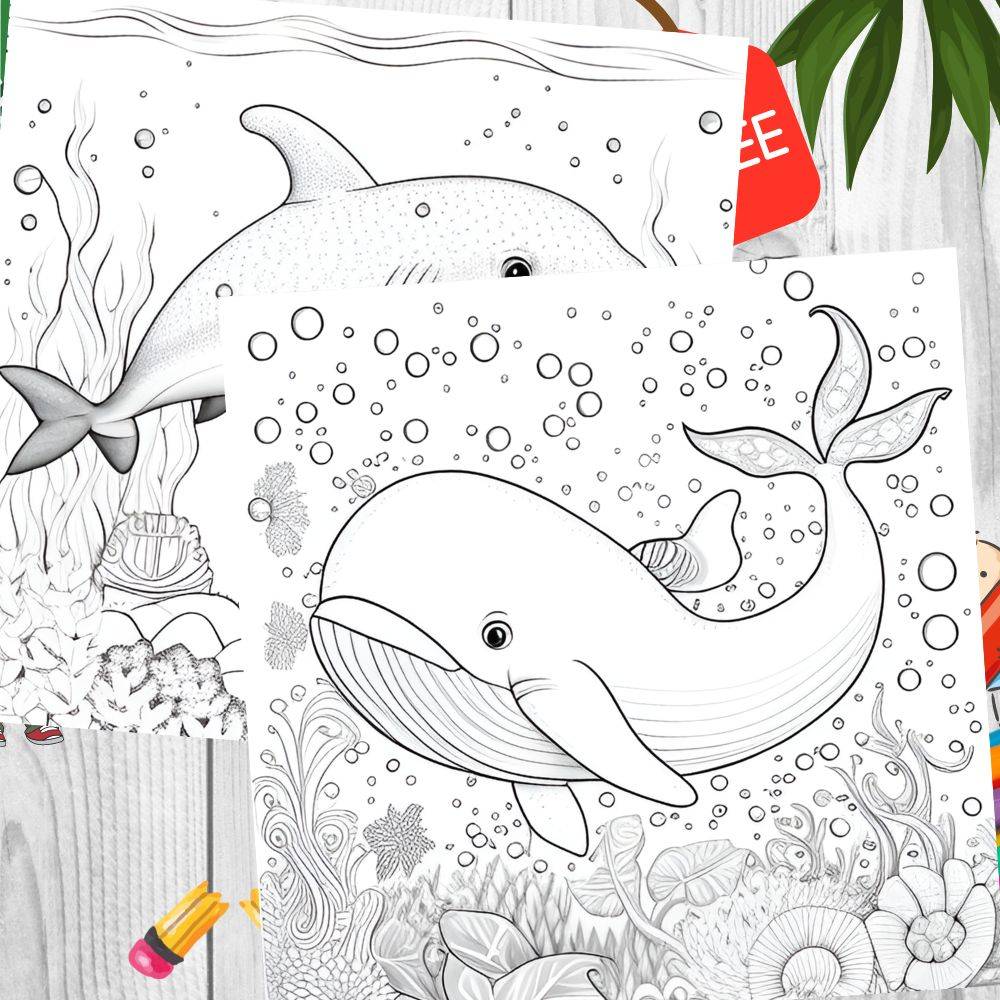 Sea Animals Coloring Pages