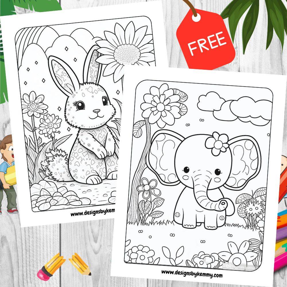 Beautiful Coloring Pages For Kids