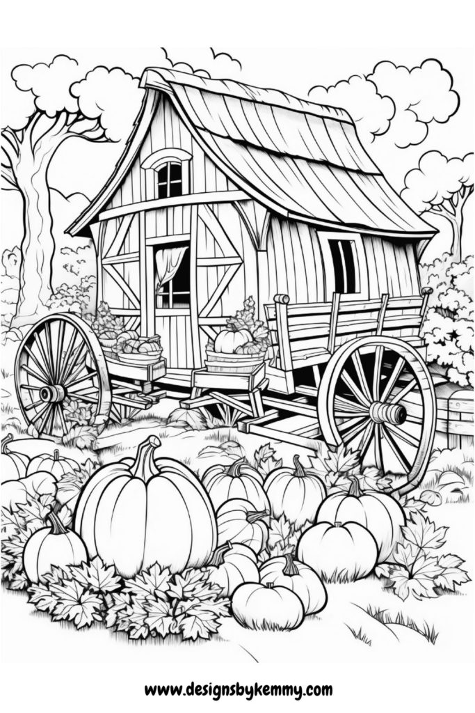 Free Autumn Coloring Pages For Adults