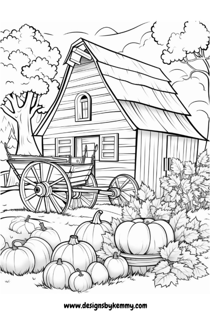 Free Autumn Coloring Pages For Adults