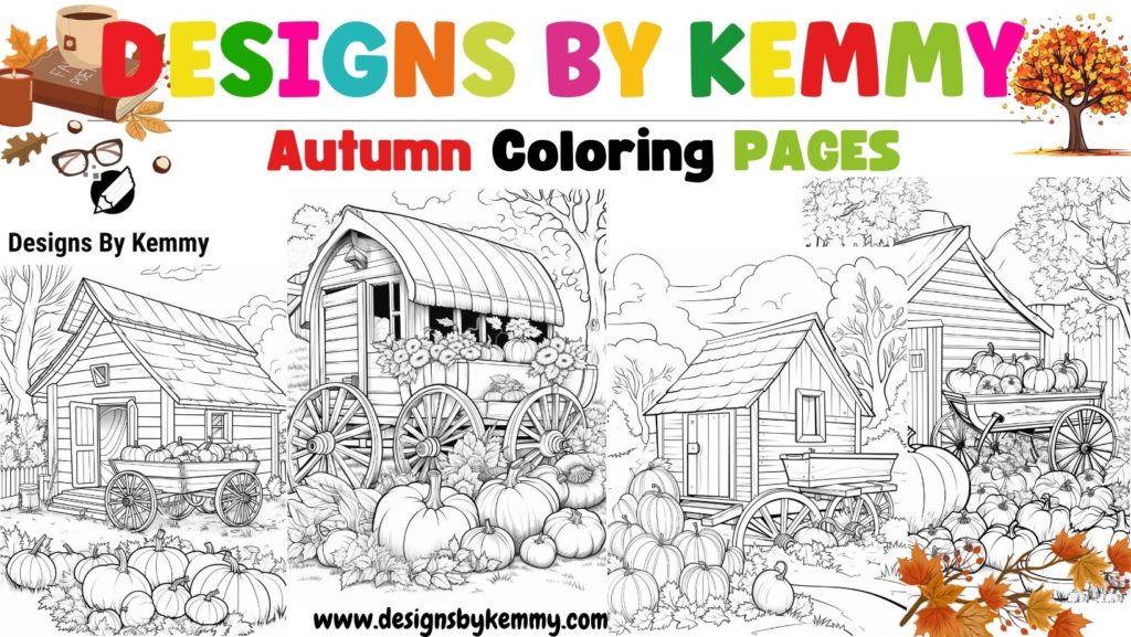 Autumn Coloring Pages For Adults