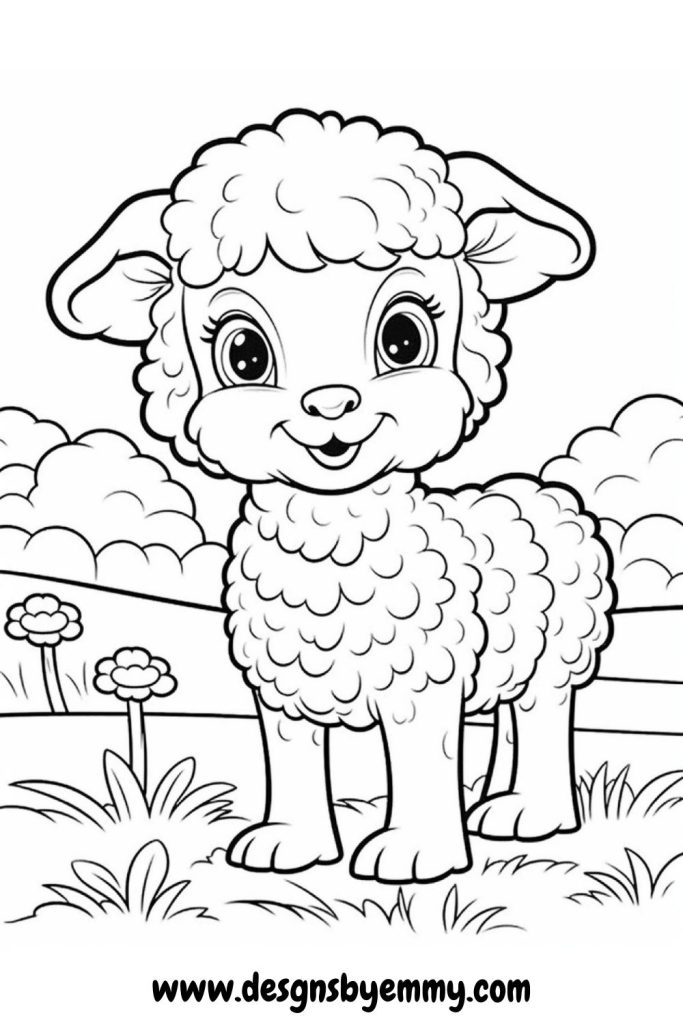 Farm Animal Coloring Pages
