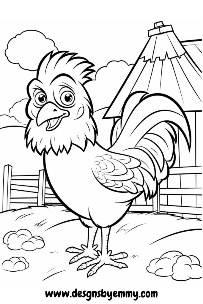 Farm Animal Coloring Pages