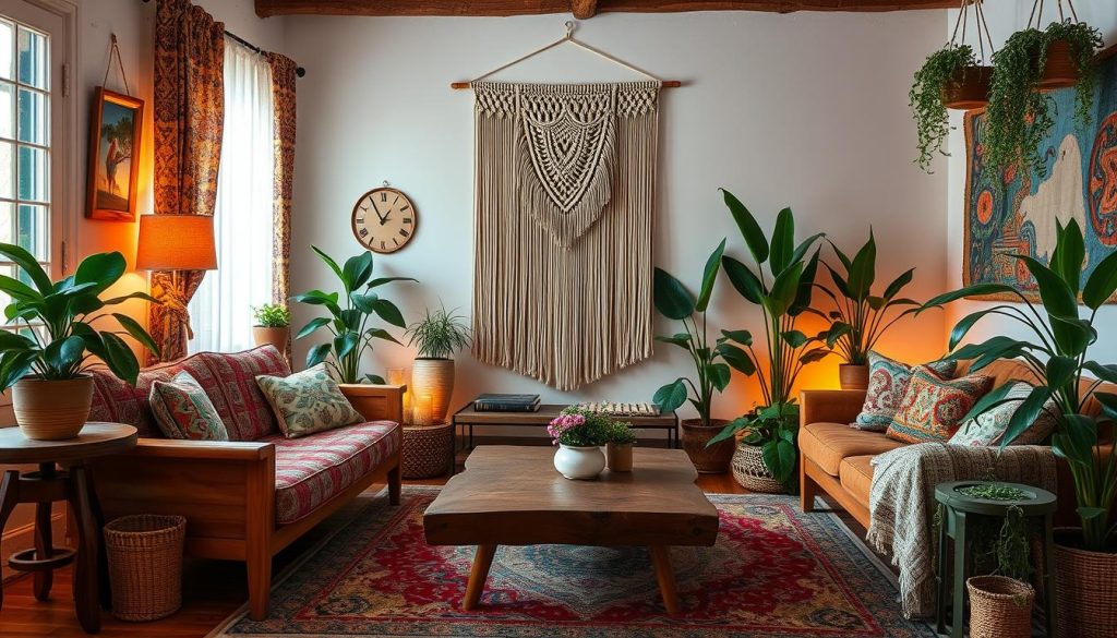 Boho Living Room Furniture Styling