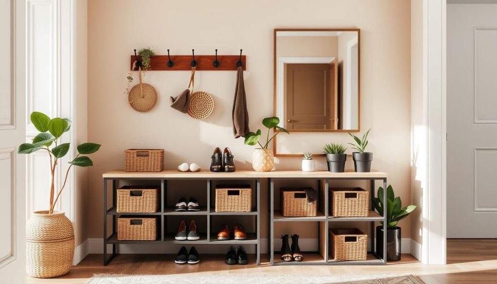 Elegant Entryway Storage Solutions