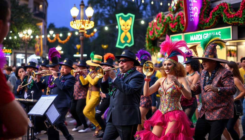 Mardi Gras Musical Performance