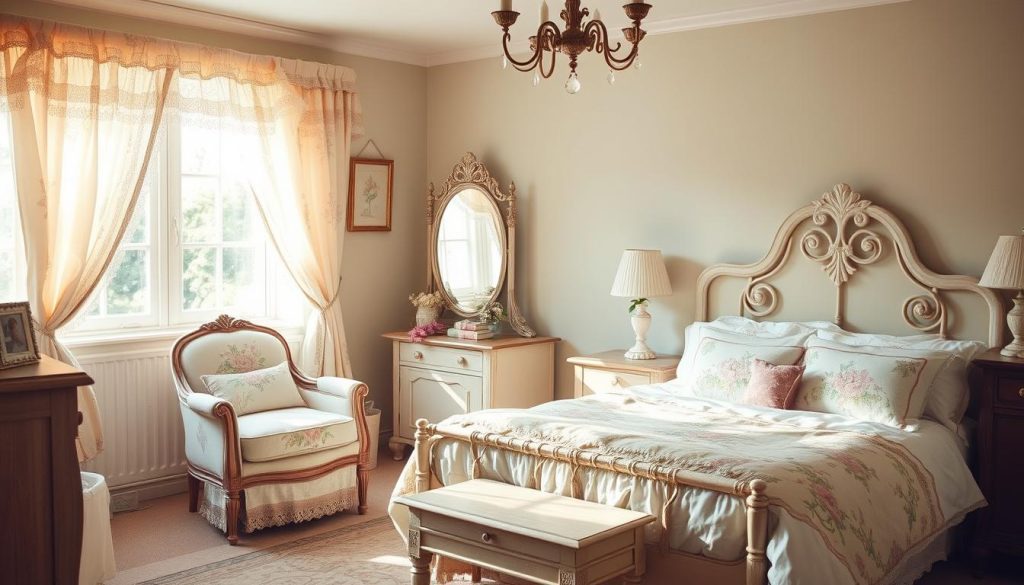 Shabby Chic Bedroom Color Palette