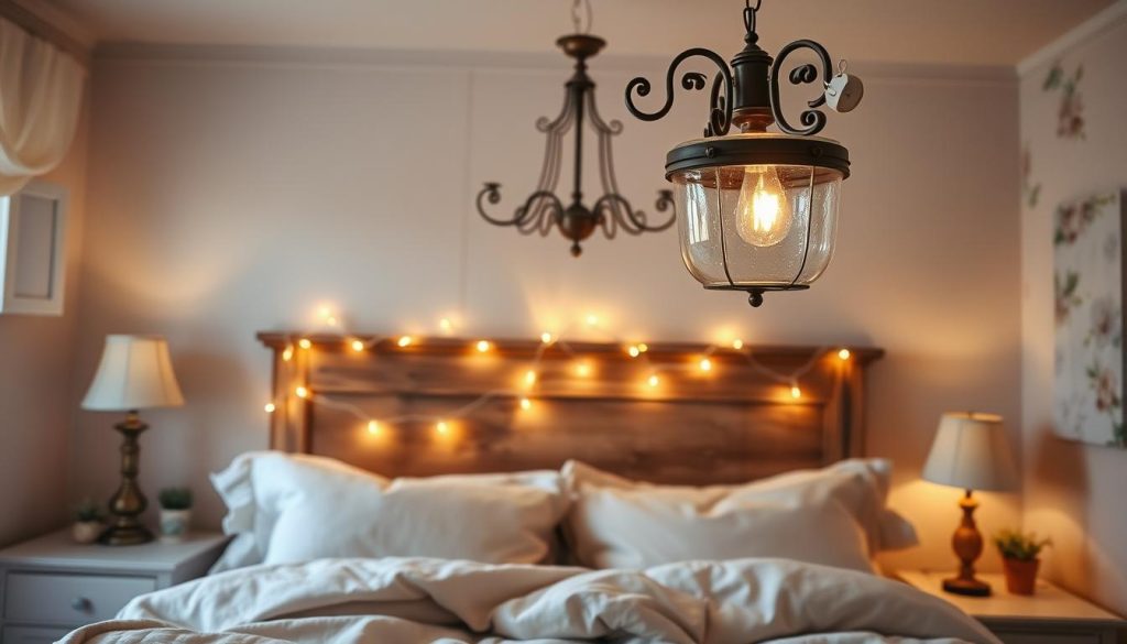 Shabby Chic Bedroom Lighting