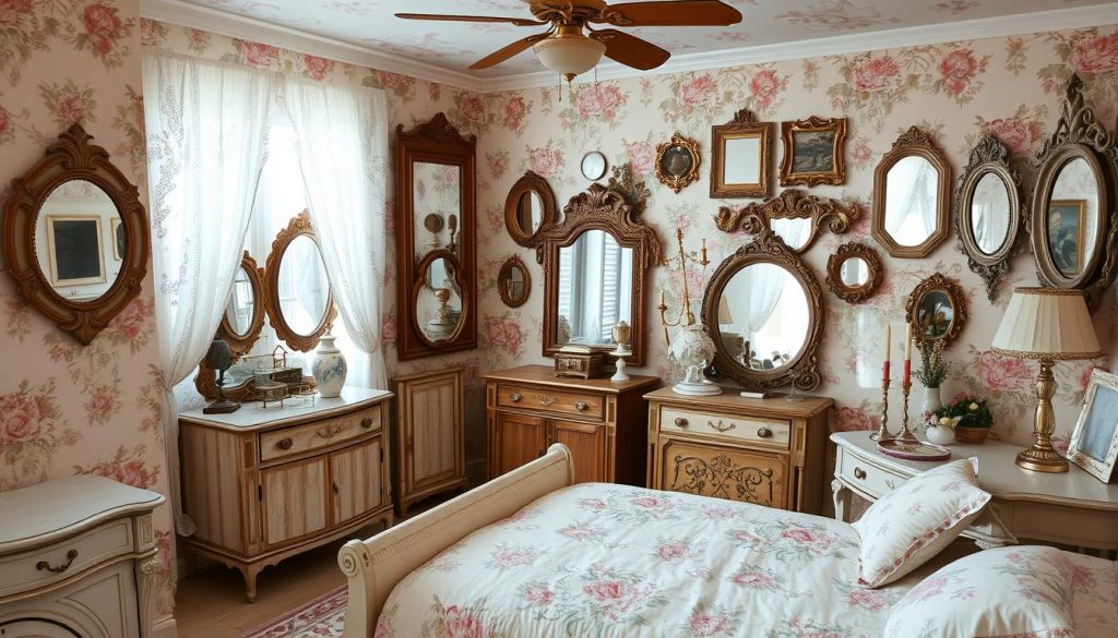 Shabby Chic Bedroom Wall Decor