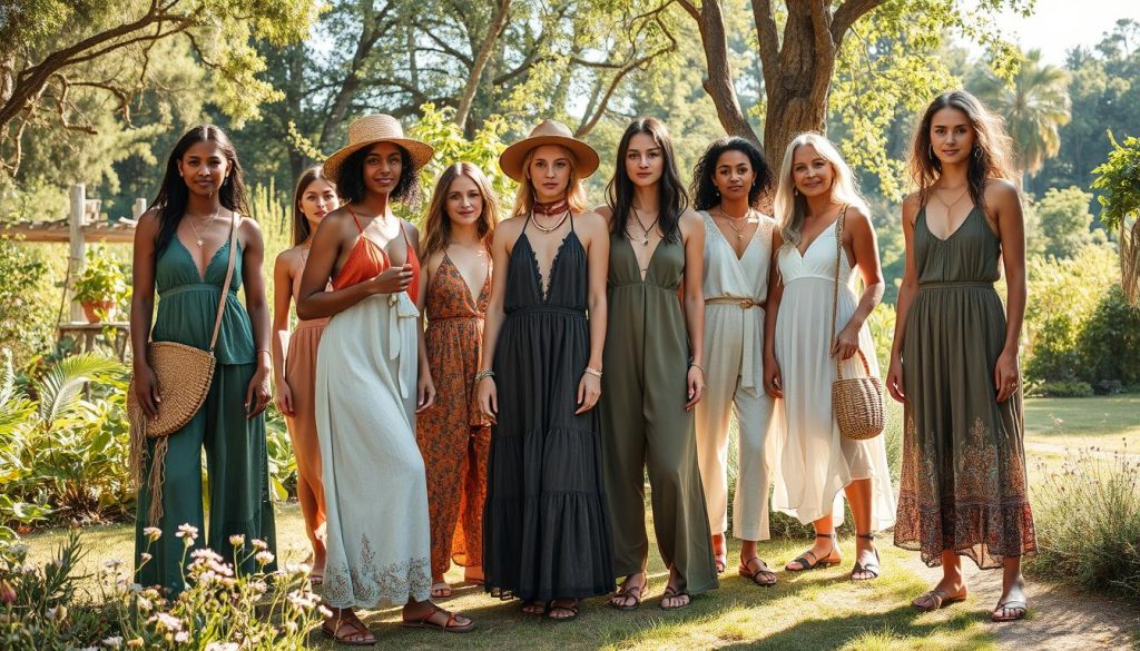 Sustainable Boho Fashion Practices