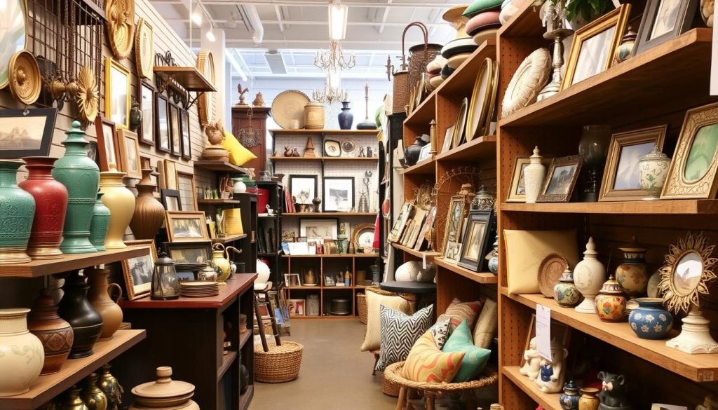 Thrift Store Home Decor Shopping