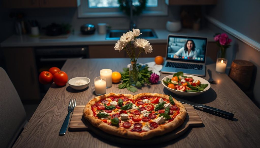 Virtual Cooking Date Experience