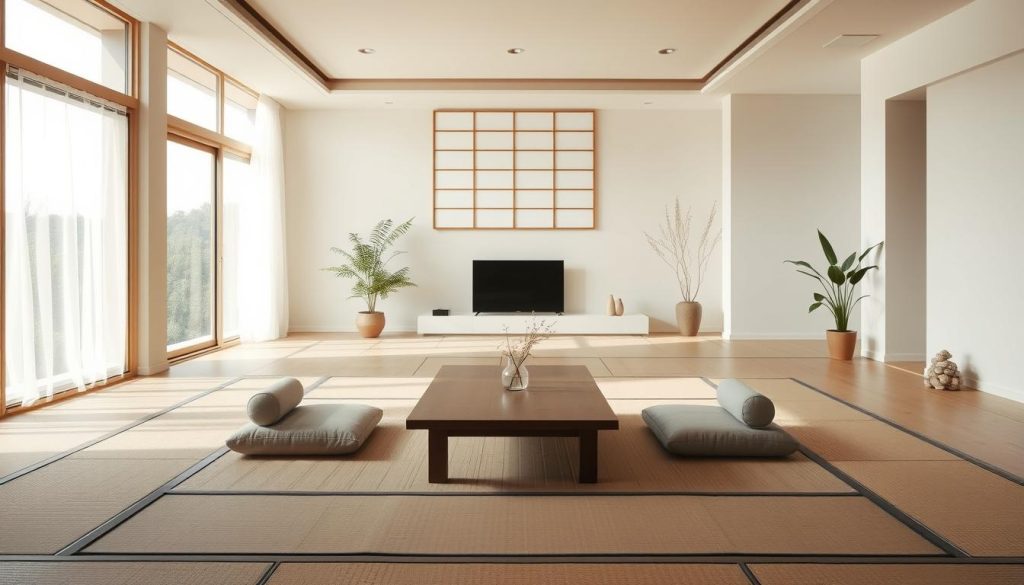 Zen Minimalist Living Room Design