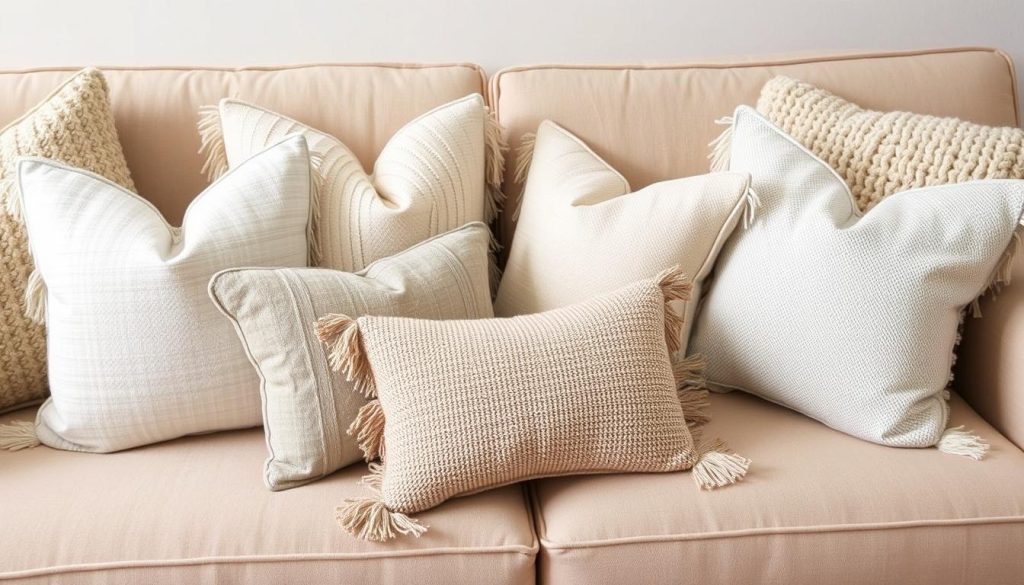 Accent Pillows Arrangement