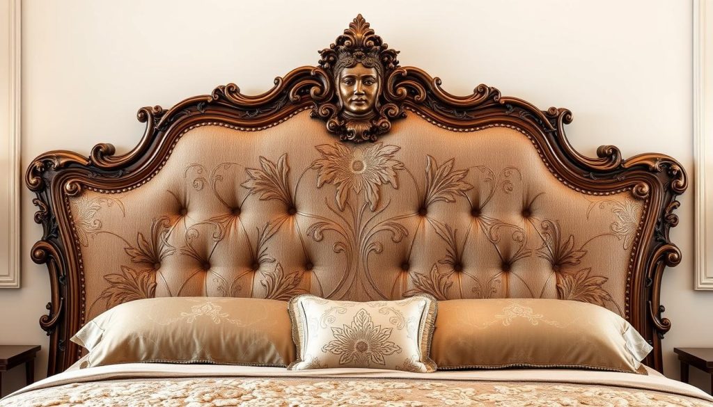 Luxurious Upscale Bedroom Furniture Headboard