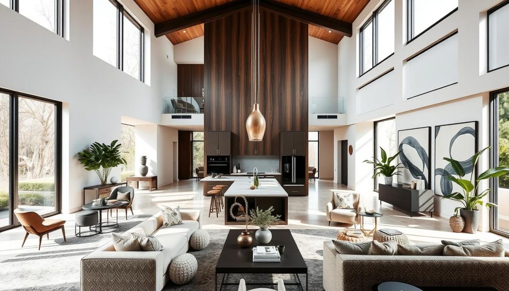 Luxury Open-Concept Living Space Design
