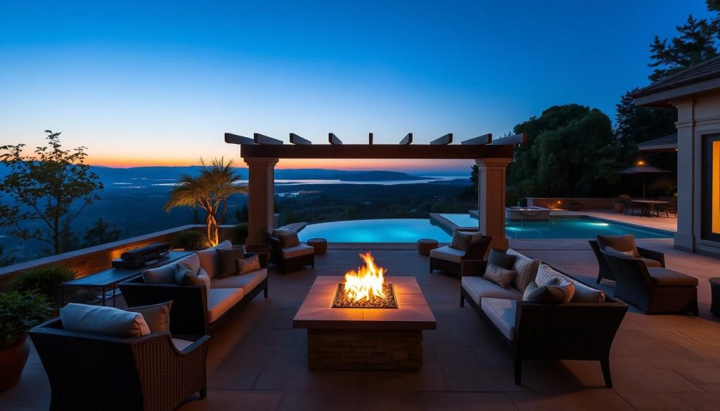 Luxury Outdoor Living Space Design
