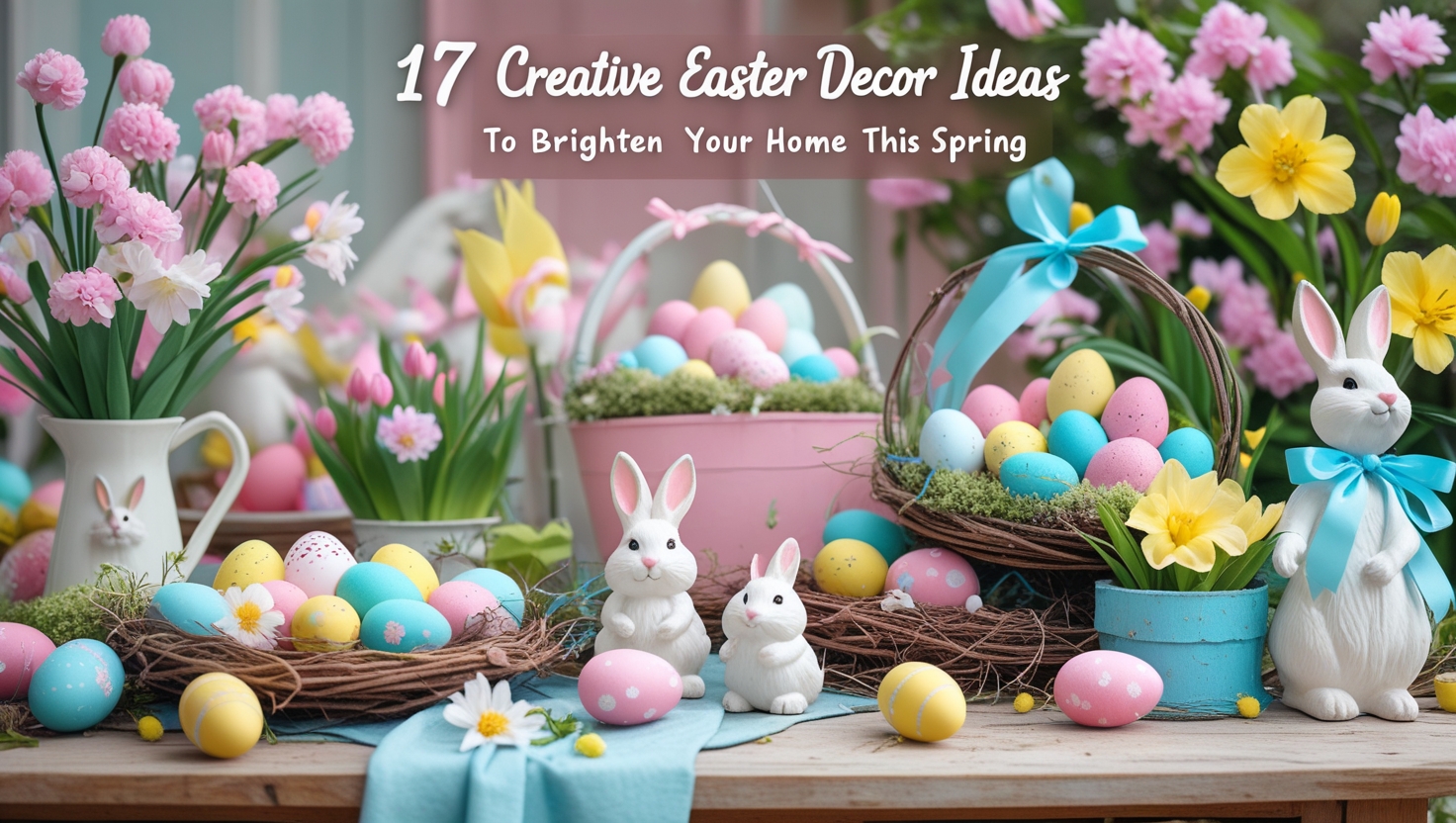 26 Creative Easter Decor Ideas to Brighten Your Home This Spring - Free ...